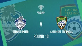 HIGHLIGHTS Selwyn United vs Cashmere Technical  Southern League 2024 [upl. by Frasco286]