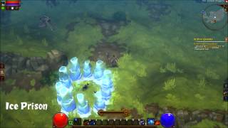 Torchlight 2  Embermage  Ice Prison [upl. by Sucam863]