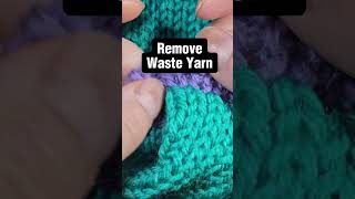 Circular Knitting Machine Tips Close a Tube amp Remove Waste Yarn [upl. by Elvina]