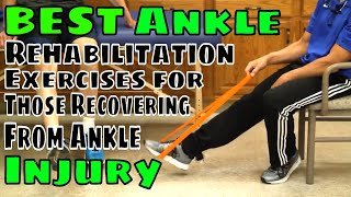 Best Ankle Rehabilitation Exercises for Those Recovering From Ankle Injury [upl. by Hayott851]