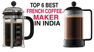 Top 6 Best French Press Coffee Makers in India With Price  2023 [upl. by Landbert]