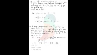 Surveying Area Calculations  Planimeter in Surveying Numericals [upl. by Crudden]