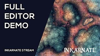 Full Editor Demo  Inkarnate Stream [upl. by Erdman]