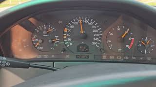 W140 OM606 hybrid GT2568v acceleration 0200 [upl. by Johathan]