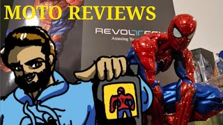 BEST SPIDEY FIGURE MOTO REVIEWS AY REVOLTECH SPIDERMAN 20 [upl. by Boris20]