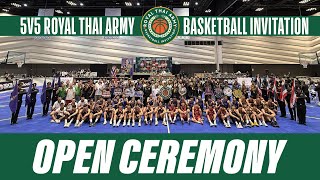 LIVE🔴 OPEN CEREMONY  5v5 Royal Thai Army 2024 OPEN  30 Oct 2024 [upl. by Lipkin480]