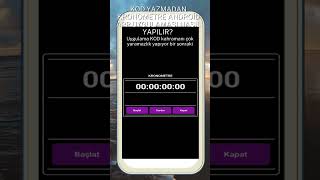 KOD YAZMADAN PROFESYONEL Kronometre APP Uygulaması Nasıl Yapılır Kodular ioampNiotronampMITT APP [upl. by Einwahr]