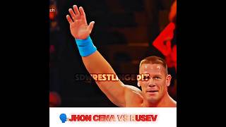 JOHN CENA VS RUSEV 😱☠️WWE WRESTLINGSHORTS viralvideo [upl. by Ataeb]