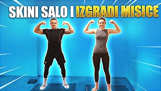 BRUTALNI KARDIO I TRENING SNAGE KOD KUCE  20min [upl. by Eimot469]