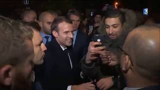 Visite dEmmanuel Macron à Tourcoing [upl. by Arorua]