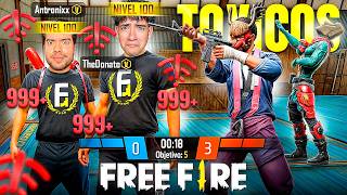 NOS HICIMOS PASAR SIN INTERNET CON LAS CUENTAS MAS EXCLUSIVAS DE FREE FIRE 😱  TheDonato [upl. by Eneliak]