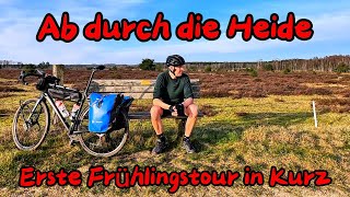 Ab durch die Heide  März 2024  Erste Frühlingstour in Kurz [upl. by Tabbitha]