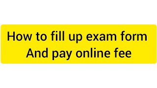 How to fill exam form and pay online fees  SPPU  Pune University  DhananjayGund [upl. by Dav]