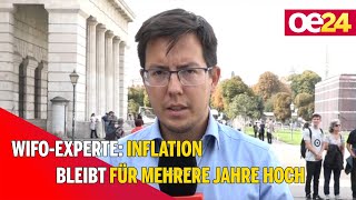 WIFOExperte Inflation bleibt für mehrere Jahre hoch [upl. by Anitaf26]