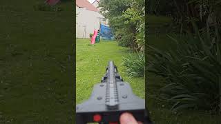 test Minigun Well Pro sur TriPod WE23H WellPro  airsoft foryoupage [upl. by Bidle489]