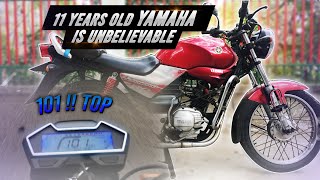 UNBELIEVABLE 11 YEARS OLD YAMAHA LIBERO G5  Top Speed Specs Modifications [upl. by Lerrud]