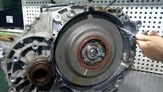 Disassembly gearbox powershift ford kuga  1 [upl. by Marrissa941]