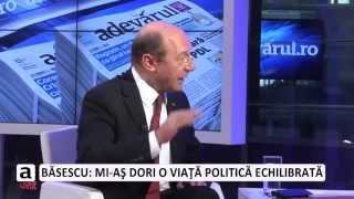 Traian Băsescu răspunde la Adevărul Live atacurilor lui Rogozin [upl. by Hnao818]