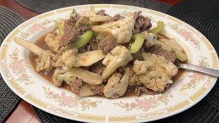 91924 Stir Fry Beef with Cauliflower [upl. by Voletta]