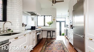 Room Tour Beautiful Kitchen Makeover With Timeless Details [upl. by Magna]