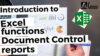 Useful Excel functions for Document Control Reports  Tutorial [upl. by Ev]