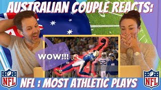 Non NFL Fans REACT NFL most athletic playsWOW Are these guys acrobats [upl. by Egbert]