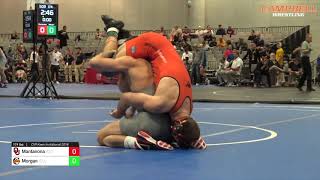 Morgan and Mantanona Score Crazy BackandForth Exchanges at 2018 CKLV Match Vault [upl. by Netfa]