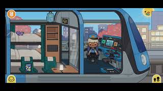 Toca World Vacation  To Train Station amp Airport Part 2 [upl. by Lerrej709]