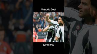 Vlahovic Goal  fyp fifa football eafc24 game gameplay footballtiktok shorts reels [upl. by Aynot395]