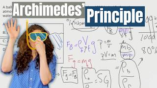 MCAT Physics Understanding Archimedes Principle amp Specific Gravity [upl. by Dina]