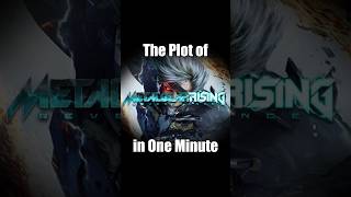 The Plot of quotMetal Gear Rising Revengeancequot in One Minute [upl. by Enyrehtak]