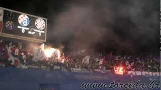 Torcida Split  Dinamo  Hajduk 21  HNL 22kolo [upl. by Canale490]