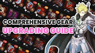 The ULTIMATE Epic Seven Comprehensive Gear Upgrading Guide [upl. by Tinor839]