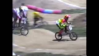 BMX 1995 Spring Nationals  A Pro Motos  Sunday  Stockton CA [upl. by Berenice]