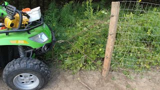 Homemade Fence Stretcher [upl. by Kurzawa]