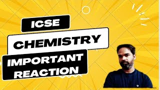 important reactions icse chemistry last minute suggestions 2024 class 10 [upl. by Leay543]