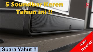 5 SOUNDBAR MURAH BERKUALITAS DAN HARGA TERBAIK UNTUK TV DI 2022 [upl. by Mosera746]