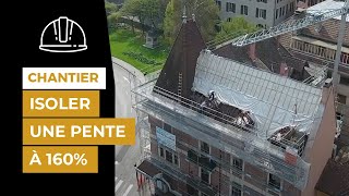 Rénovation de la toiture dun bâtiment avec TRISOSUPER 12 BOOSTR  ACTIS Isolation [upl. by Kidder]