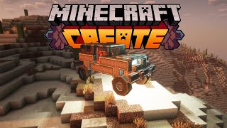 Minecraft OffRoad Vehicle Create Mod [upl. by Marjy986]