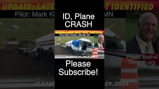 UPDATE Clearbrook Minnesota Plane Crash Pilot Identified [upl. by Neelya]