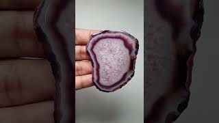 Agate Slice  Natural Crystal Slab  Agate [upl. by Nerw]