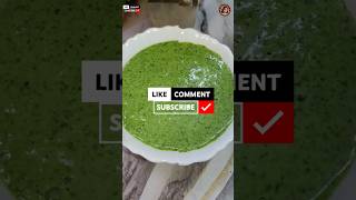 Dahi wali Hari Chatni Recipe Shorts YouTube Shorts 🍵👌 [upl. by Ahsieit409]