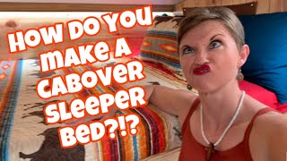 How do you make a cabover sleeper bed [upl. by Jefferey]