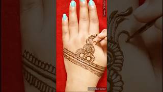 New Navratri Special Mehndi Design Dashara Mehndi DesignSimple Easy Back Hand Mehndi DesignMehndi [upl. by Eerdua]