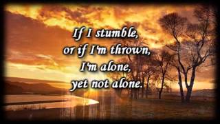 Alone Yet Not alone  Joni Eareckson Tada  Worship Video with lyrics [upl. by Aliekat]