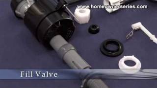 How to Fix a Toilet  Parts  Fill Valve [upl. by Kauppi]