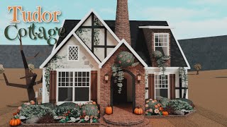 Bloxburg  Tudor Autumnal Cottage  70k Exterior House Build 🎃🍁 [upl. by Sinnelg]