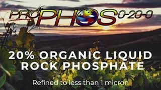 Organic Liquid Phosphorus Fertilizer Pro Phos™ 0200 [upl. by Norby645]