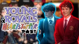 Heartstopper React to Charlie Future as Simon and Nick Future as Wilhelm Young Royals Part13 [upl. by Player439]