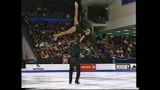 Valerie Saurette and JeanSebastien Fecteau  Canadian Nationals 1999 LP [upl. by Odrareg]